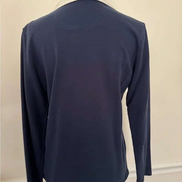 L.L. Bean Dark Blue Rugby | Hardly Worn - Picture 6 of 8